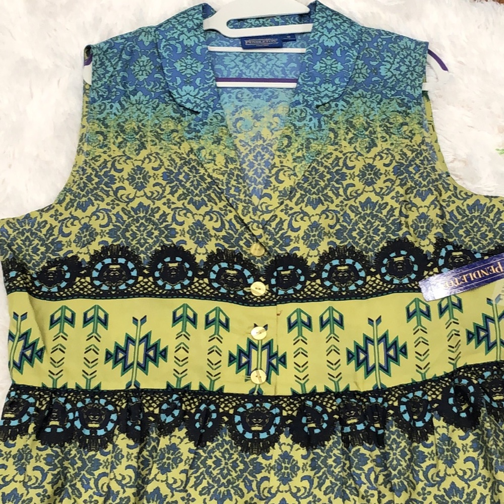 Pendleton Silk Dress - Picture 2 of 10